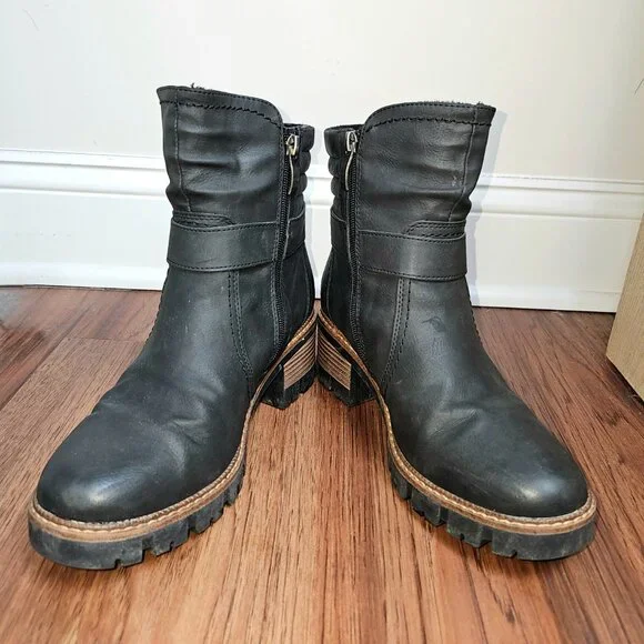 Spring Step Relife Smokies R-TEX Water-Resistant Black Boots – Size 41 - Picture 8 of 9